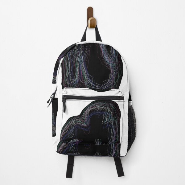 Item preview, Black neon silhouette (white background) designed and sold by MentaLee.