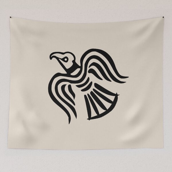 Item preview, Canvas Viking Raven Banner 5 designed and sold by Freihalt.