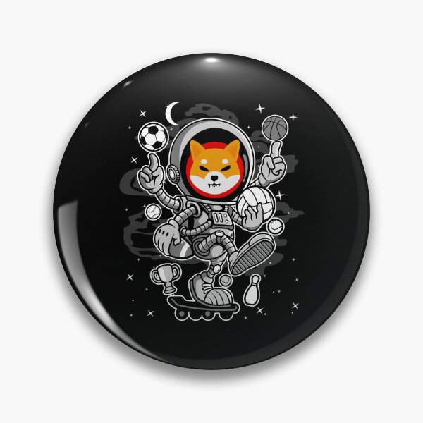 Item preview, Astronaut Skate Shiba Inu SHIB Coin To The Moon Trading Crypto Token Blockchain Wallet designed and sold by EarlineCormier.