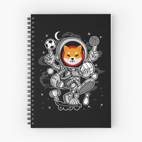 Item preview, Astronaut Skate Shiba Inu SHIB Coin To The Moon Trading Crypto Token Blockchain Wallet designed and sold by EarlineCormier.