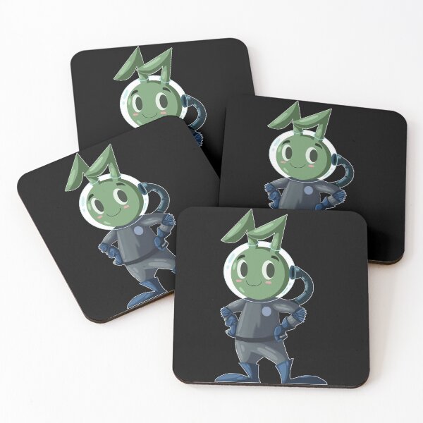Item preview, AN ALIEN RABBIT ASTRONAUT CARTOON CHARACTER designed and sold by DroidMonkey.