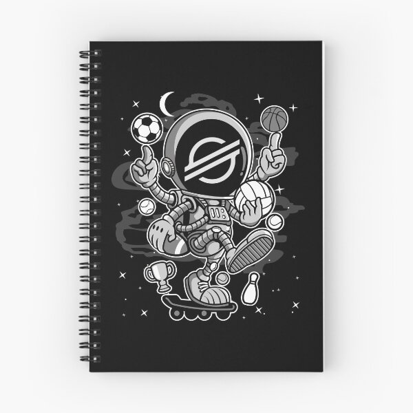 Item preview, Astronaut Skate Stellar XLM Coin To The Moon Trading Crypto Token Blockchain Wallet designed and sold by EarlineCormier.