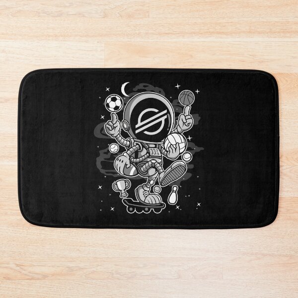 Item preview, Astronaut Skate Stellar XLM Coin To The Moon Trading Crypto Token Blockchain Wallet designed and sold by EarlineCormier.