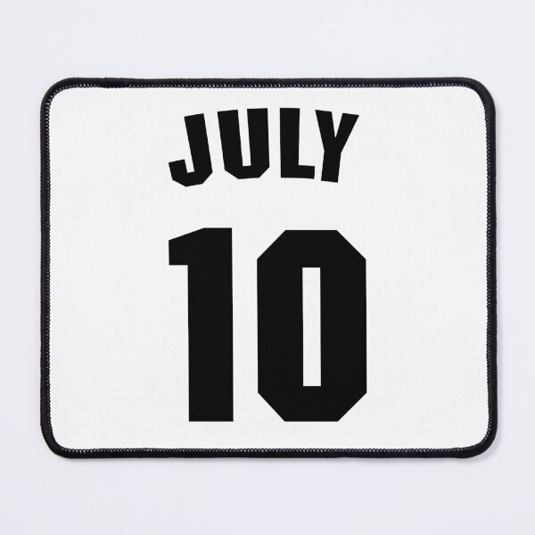 Item preview, Date of birth 10 July birthday gift sport design designed and sold by Panya-Design.