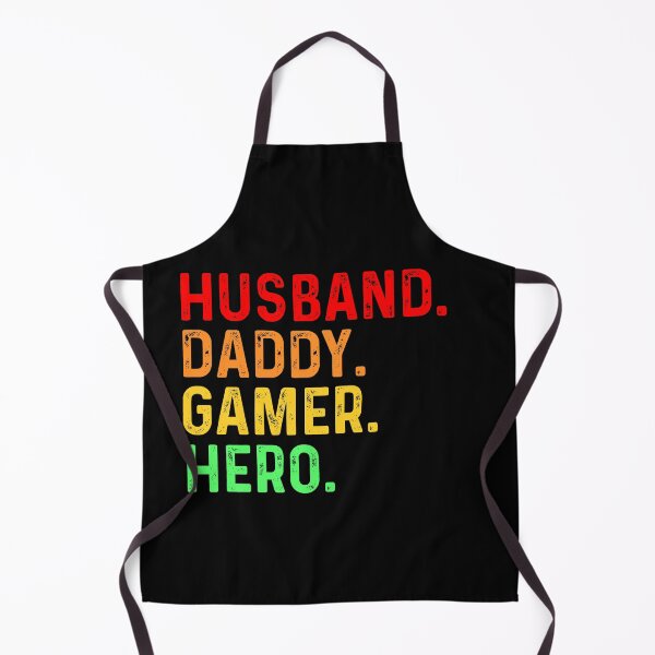 Item preview, Husband. Daddy. Gamer. Hero. Gamer Daddy Vintage Retro designed and sold by Gamerss4Life.