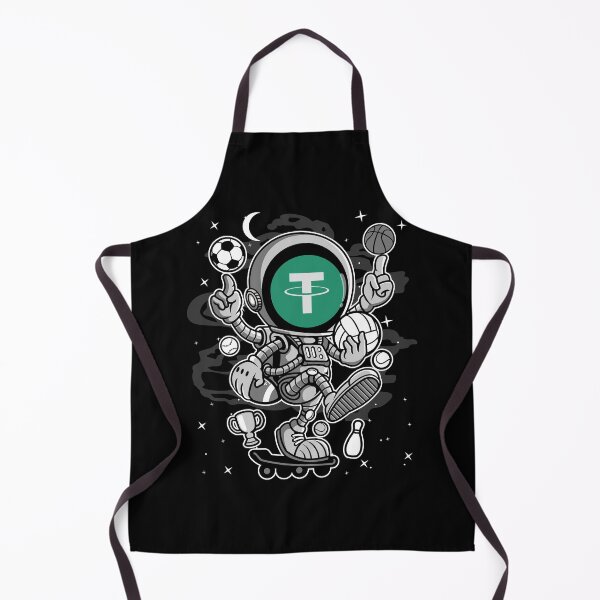 Item preview, Astronaut Skate Tether USDT Coin To The Moon Trading Crypto Token Blockchain Wallet designed and sold by EarlineCormier.