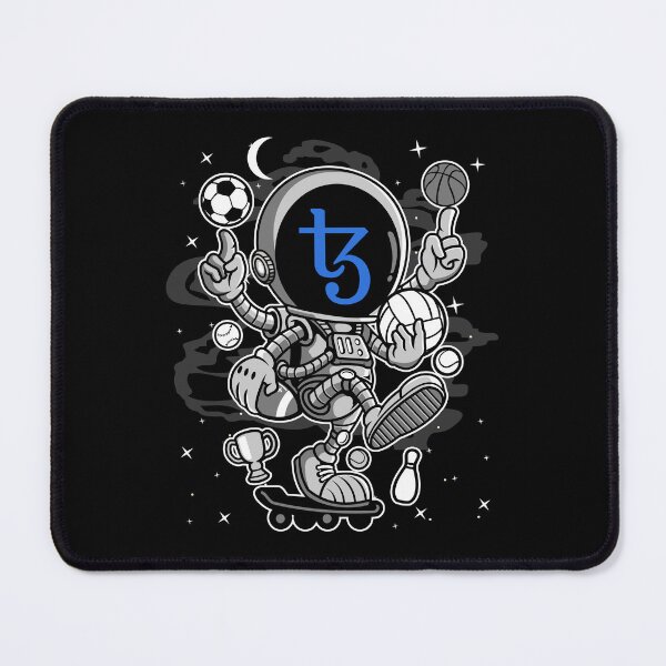 Item preview, Astronaut Skate Tezos XTZ Coin To The Moon Trading Crypto Token Blockchain Wallet designed and sold by EarlineCormier.