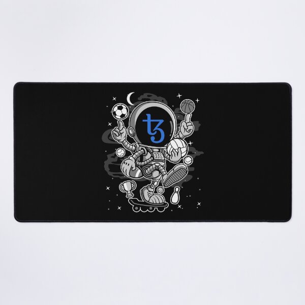 Item preview, Astronaut Skate Tezos XTZ Coin To The Moon Trading Crypto Token Blockchain Wallet designed and sold by EarlineCormier.