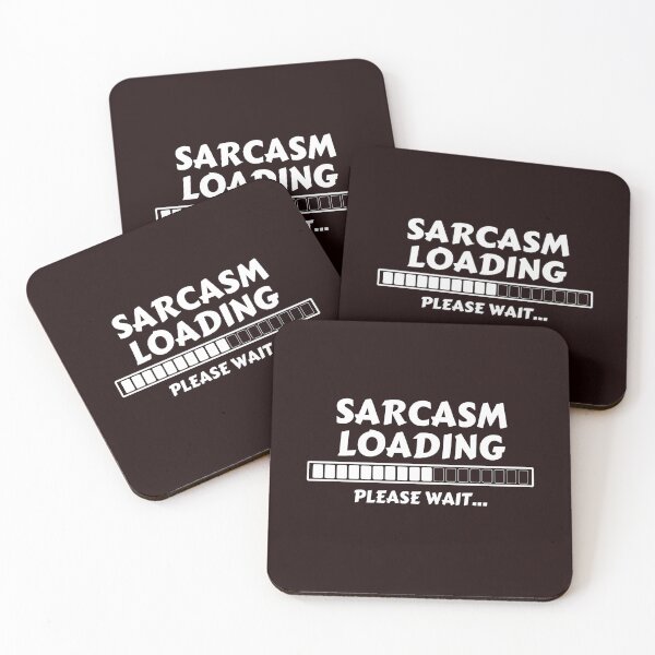 Item preview, SARCASM LOADING designed and sold by JERKBASE.