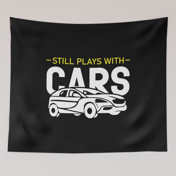Item preview, Still Play With Cars T-Shirt designed and sold by iconra.
