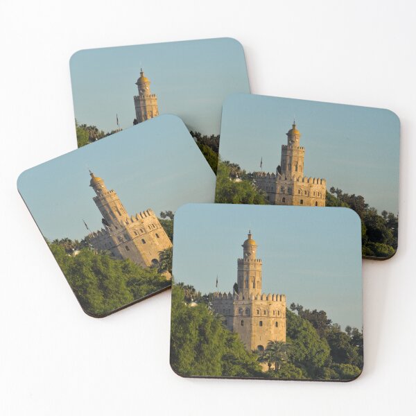 Item preview, Gold Tower and Trees in Seville designed and sold by AngeloDeVal.