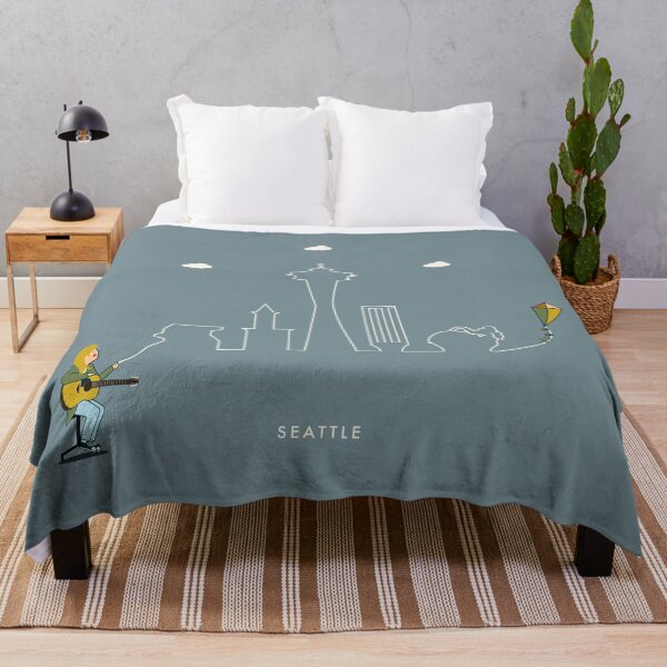 Artikelvorschau, Seattle Skyline-Drachen entworfen und verkauft von kein-design.