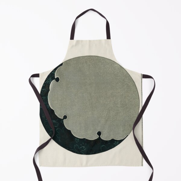 Item preview, Moon illustration from Bijutsu Sekai (1893-1896) by Watanabe Seitei (Classic Japanese Vintage Illustration Pattern) designed and sold by POSTERAMALA.