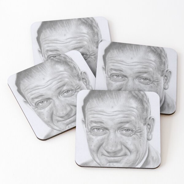 Item preview, Portrait of Sid James designed and sold by Rockberry.