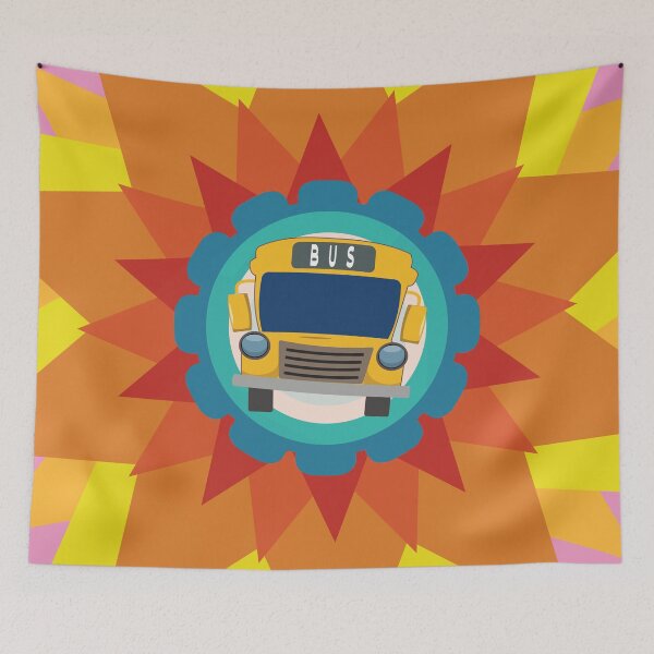 Item preview, Just A Boy Who Loves School Buses - Colorful Design designed and sold by FridPix.