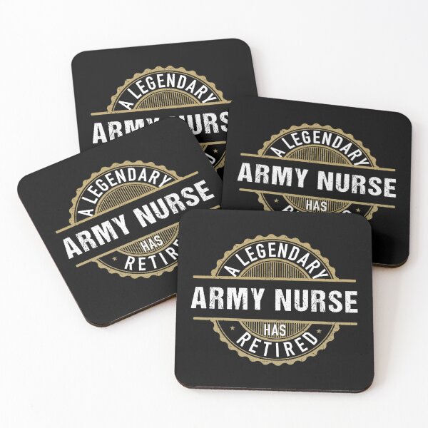 Item preview, A Legendary Army Nurse Has Retired 2023 Gift designed and sold by JooArtPrints  ★★★★★.