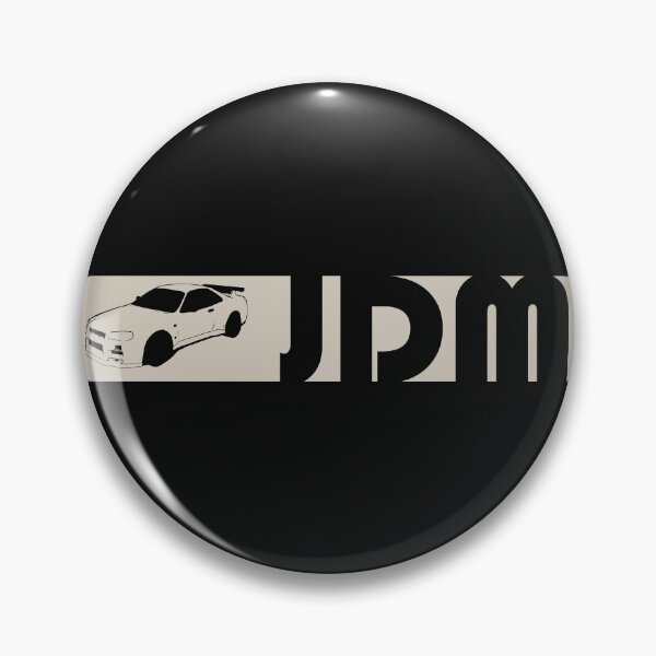 Item preview, Gray  Nissan GT-R JDM Drift tokyo petrol head japan nippon car badge designed and sold by angelpardo.