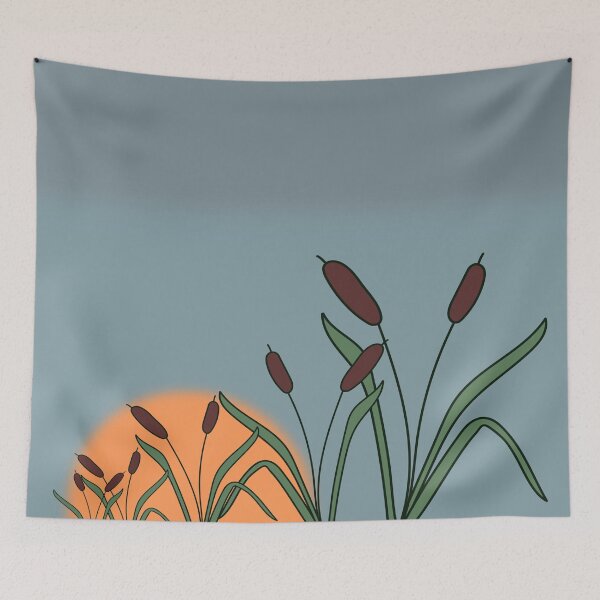 Item preview, Cattails Sunset designed and sold by Ashlison.