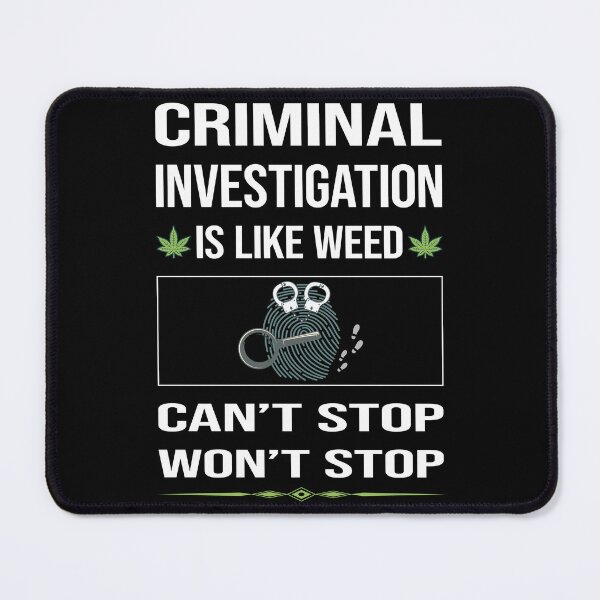 Item preview, Funny Can't Stop Criminal Investigation Criminology designed and sold by ArydeaNoriega.