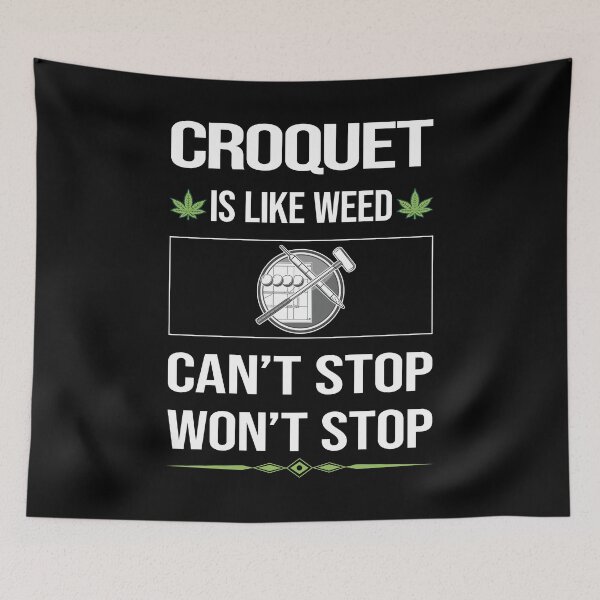 Item preview, Funny Can't Stop Croquet designed and sold by ArydeaNoriega.