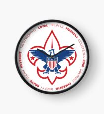 Scout Law Clock