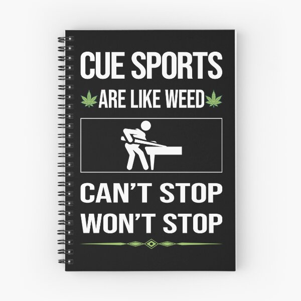 Item preview, Funny Can't Stop Cue Sports designed and sold by ArydeaNoriega.