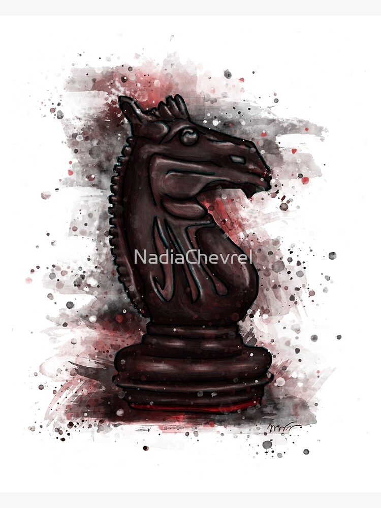 Illustrator Tutorial: A Knight Chess Piece