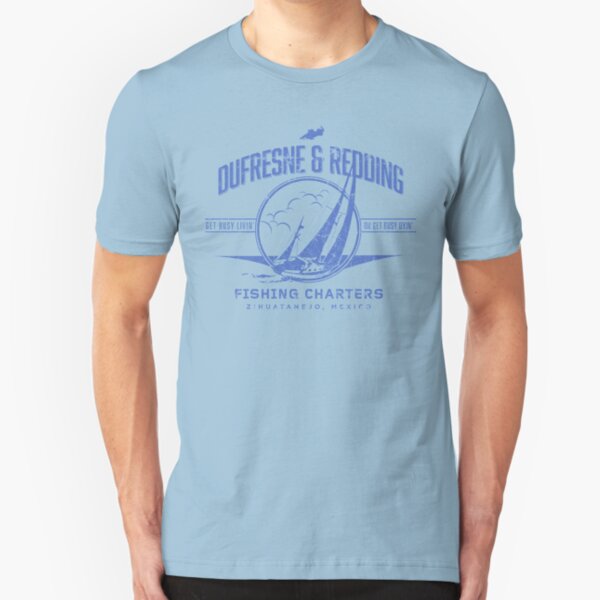 Dufresne and Redding Fishing Charters Slim Fit T-Shirt