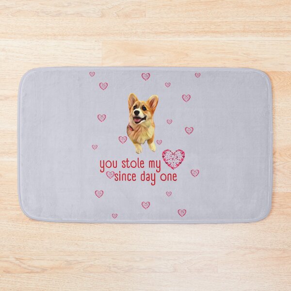 Item preview,  corgi you stole my heart since day one valentine designed and sold by vietmix.