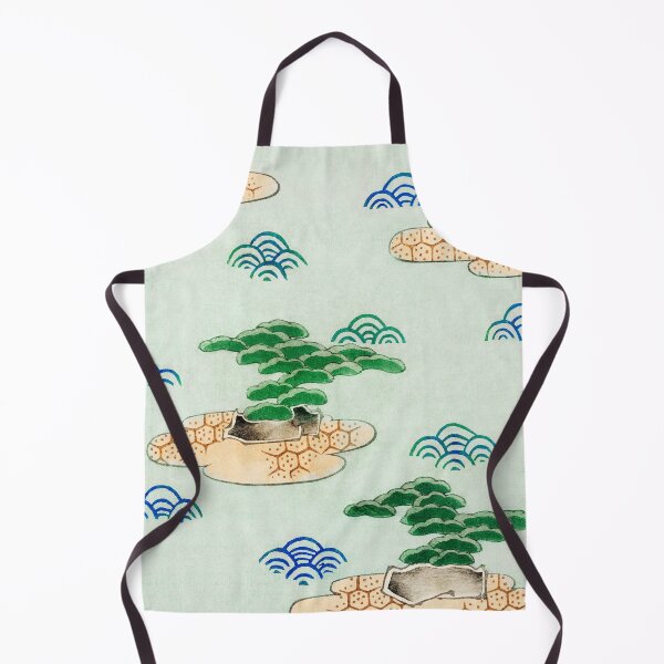 Item preview, Landscape illustration from Bijutsu Sekai (1893-1896) by Watanabe Seitei (Classic Japanese Vintage Illustration Pattern) designed and sold by POSTERAMALA.