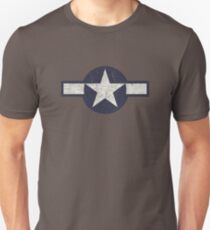 Vintage Look USAAF Roundel Graphic Unisex T-Shirt