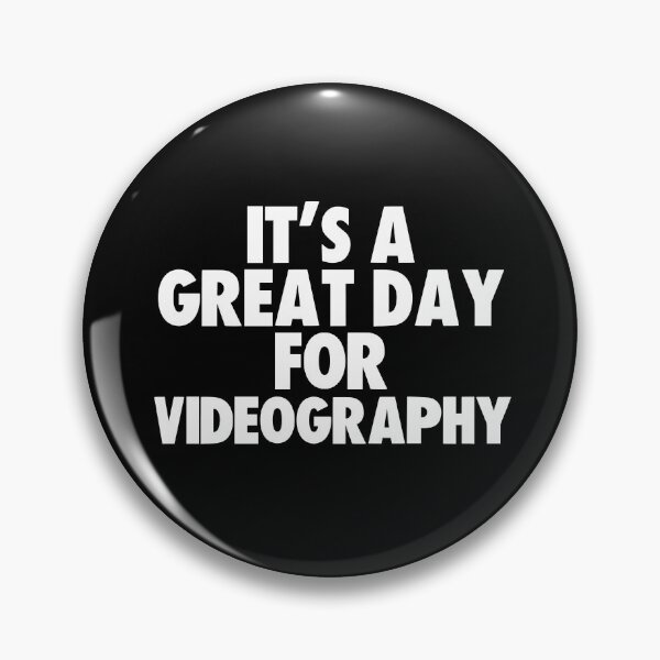 Item preview, It's a Great Day for Videography designed and sold by kindxinn.