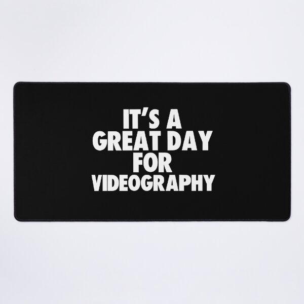 Item preview, It's a Great Day for Videography designed and sold by kindxinn.