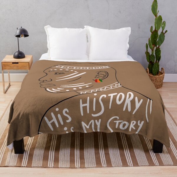 Item preview, Black History Is More Than Slavery Line Art African Man designed and sold by lineartdesigns.