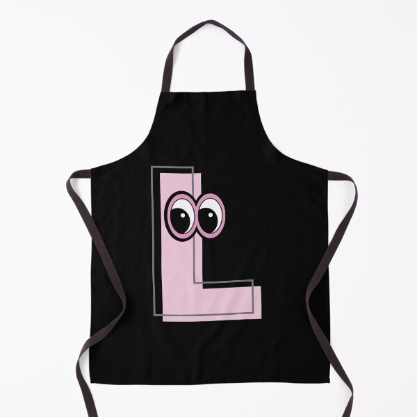 Item preview, Pink letter L with eyes designed and sold by Coffee Lifestyle.