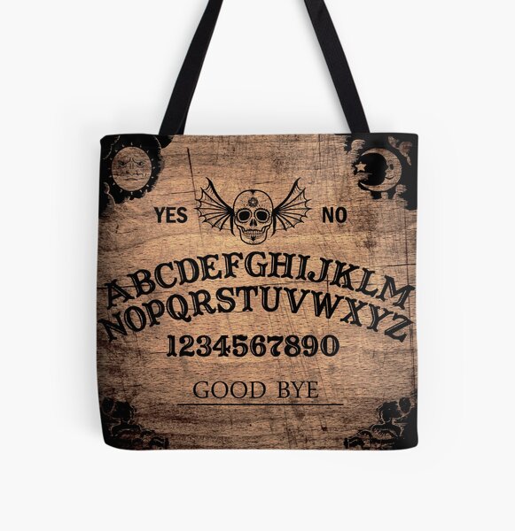 Ouija Board Handbag Horror Occult Halloween Bag Brown 