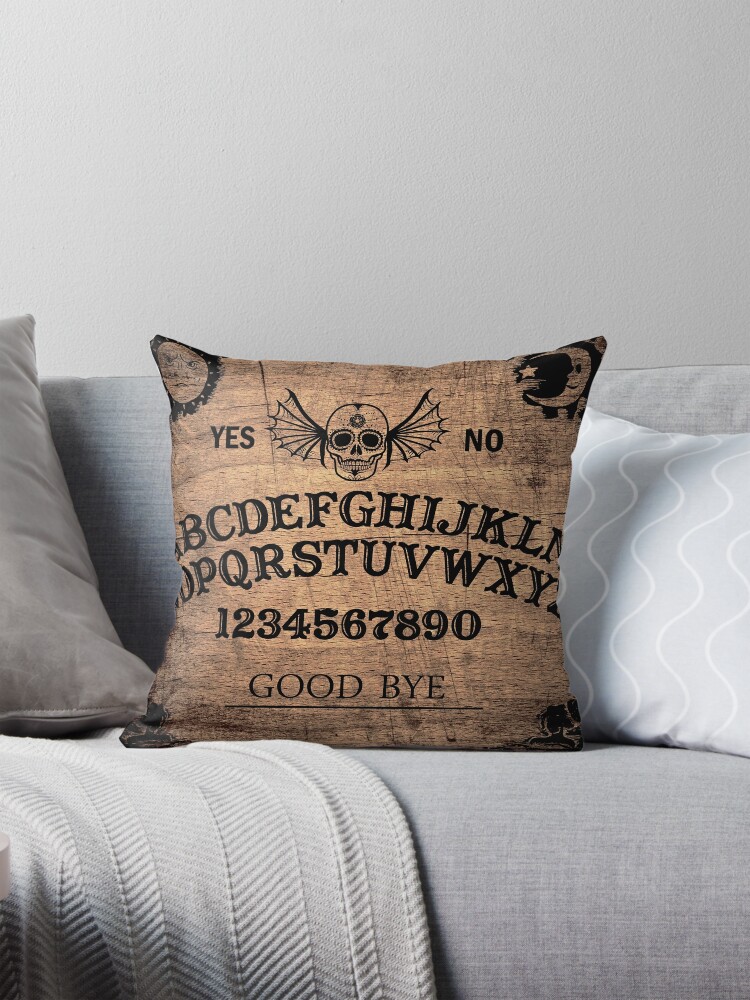 Ouija board fashion pillow case