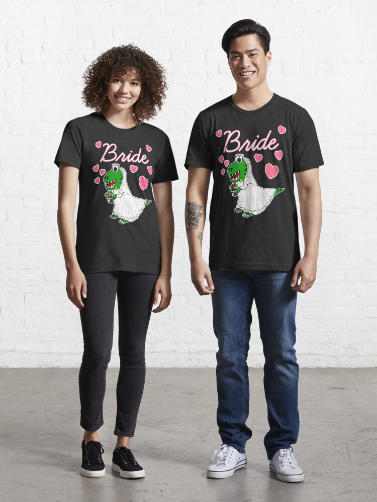 bride dinosaur shirt