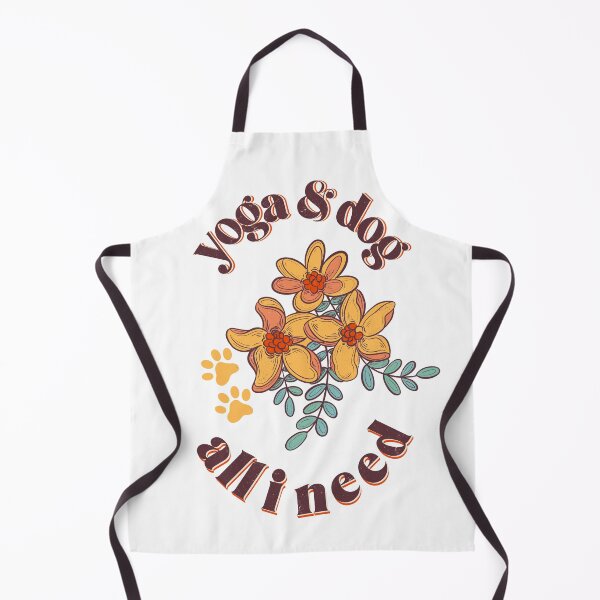 Item preview, all i need is love yoga and a dog designed and sold by InnaMGraphic.