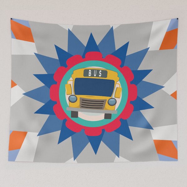 Item preview, Just A Boy Who Loves School Buses - Colorful Design designed and sold by FridPix.