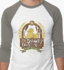 The Snuggly Duckling Tap Room Men's Baseball ¾ T-Shirt