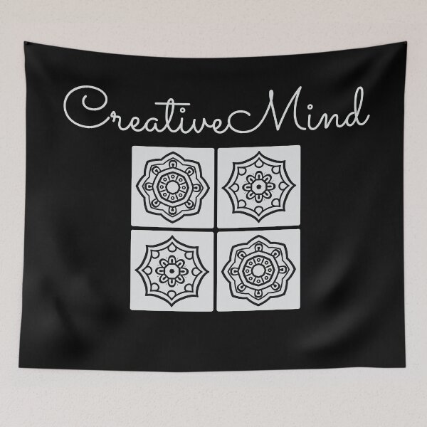 Item preview, Creative Mind - Line art design designed and sold by cruzzcreation.
