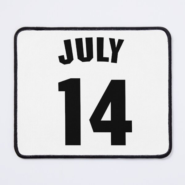 Item preview, Date of birth 14 July birthday gift sport design designed and sold by Panya-Design.