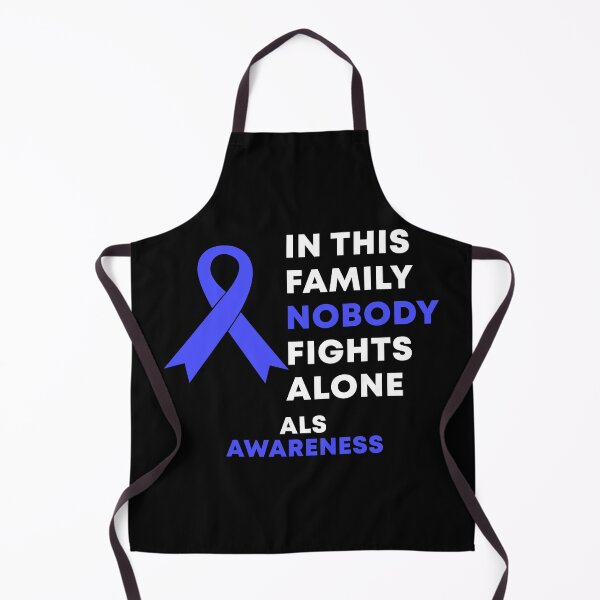Item preview, In This Family Nobody Fights Alone ALS Awareness designed and sold by Color-Sparkle.