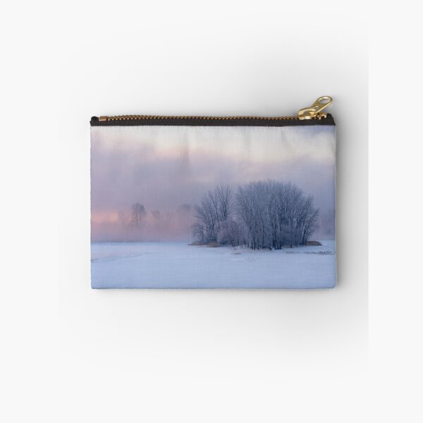 Item preview, Early morning sunrise near the river in freezing weather designed and sold by nacree.