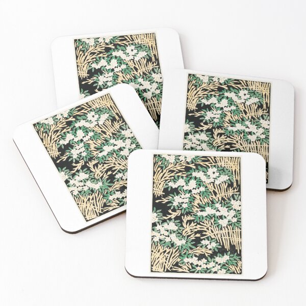Item preview, Forest illustration from Bijutsu Sekai (1893-1896) by Watanabe Seitei (Classic Japanese Vintage Illustration Pattern) designed and sold by POSTERAMALA.