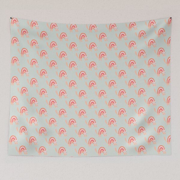 Item preview, Rainbow Cat | Normal is Boring | Green and Pink designed and sold by CarolFreire.