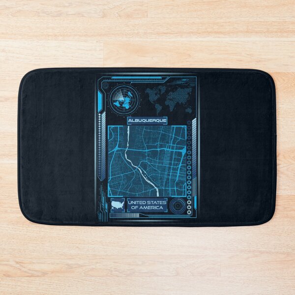 Item preview, Albuquerque Map USA designed and sold by hatimelhag.