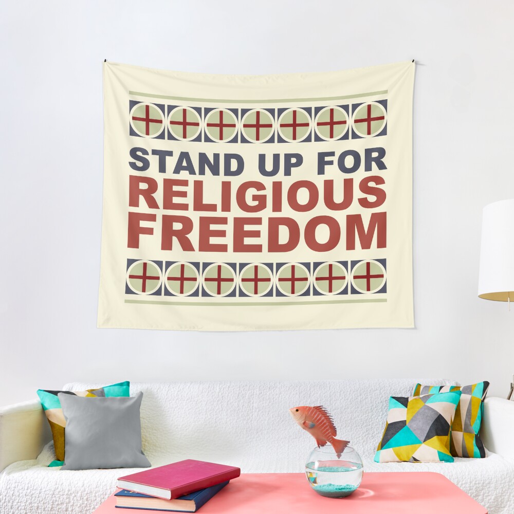Stand Up For Religious Freedom Tapestry