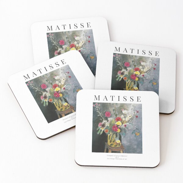 Item preview, Henri Matisse  Bouquet of mixed flowers             designed and sold by InkBerryMoon.